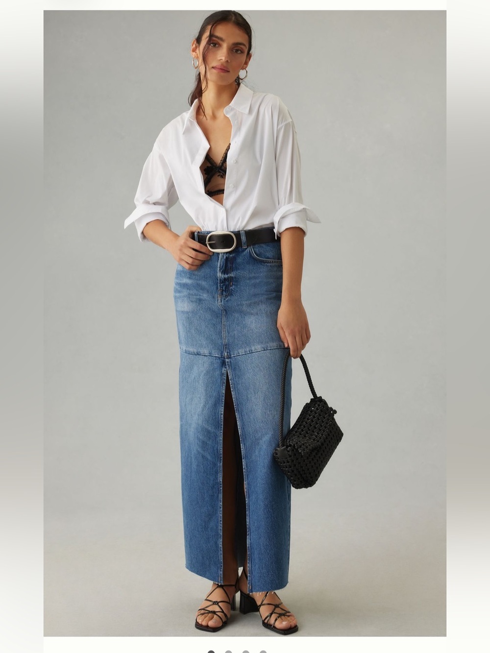 Reformation Tazz Denim Skirt- size 28